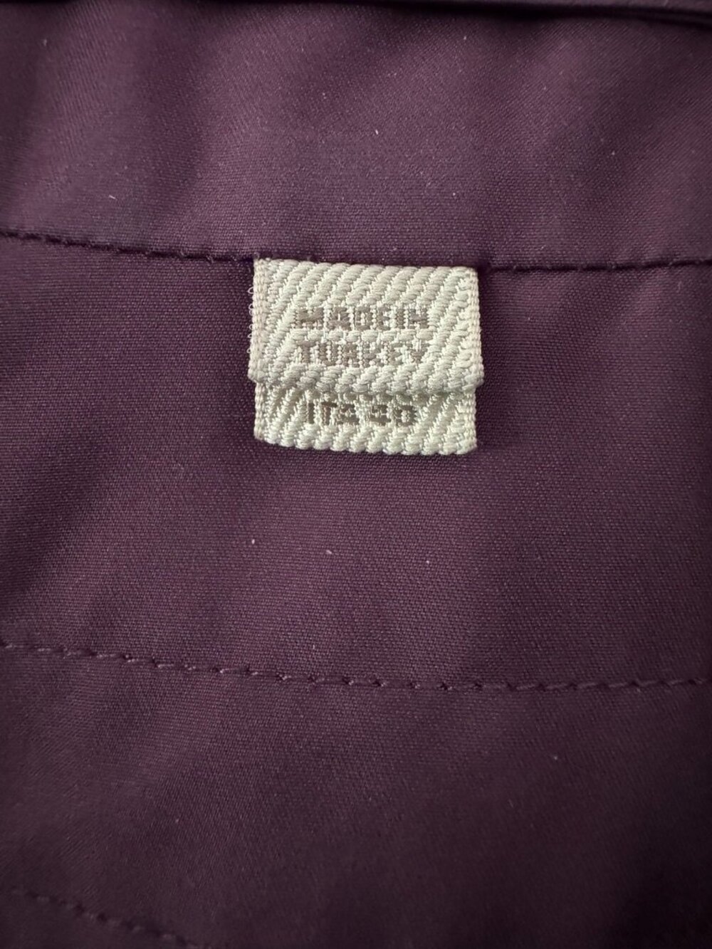 Purple Plum Burberry Trench Coat with Removable Interior - Picture 11 of 13
